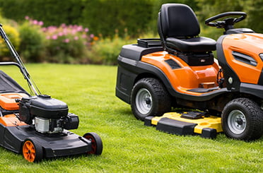 Rasenmaeher und -trimmer