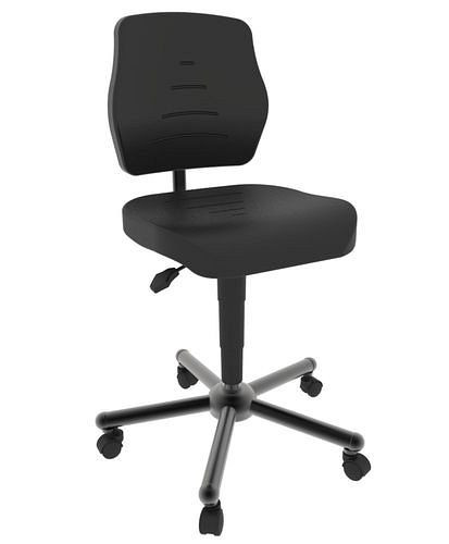 meychair Arbeitsdrehstuhl Workster Pro, Sitzhöhe bis 630 mm, Rücken mit Anti-Schock-Sicherung, 294860
