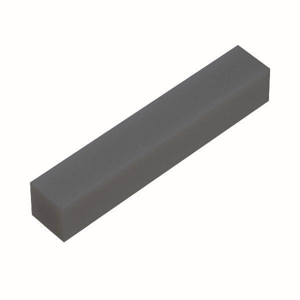 Norton Industrial Quadratfeile 38A220IVBE, Länge: 152 mm, Stärke: 25,4 mm, Körnung: 150, VE: 5 Stück, 61463625039