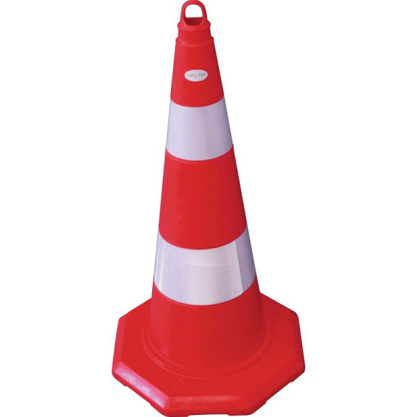 Stein HGS Leitkegel aus Weich-PVC mit Achteck-Fuß, 700 mm / 2,2 kg, 12897