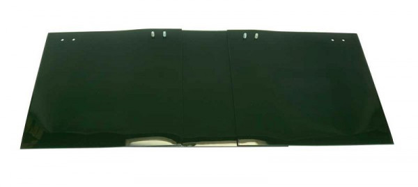 SINOtec TransTac Lamellen mit Lochung für Schwingschellen, eurogrün, 300 x 3 mm, 66% Überlappung, 10001435