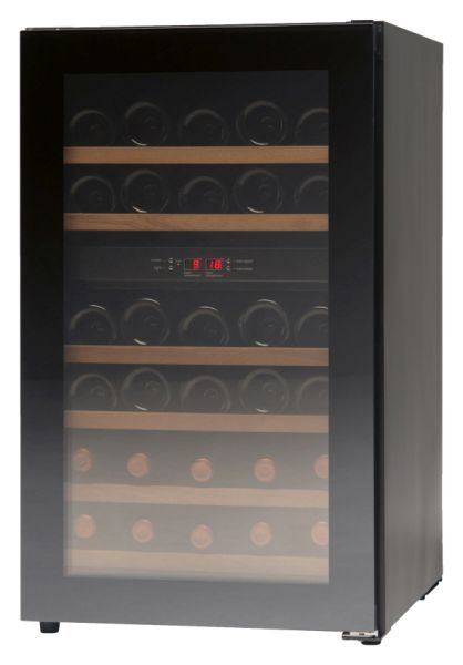 NordCap Weintemperierschrank WG 32, steckerfertig, statische Kühlung, 477700032