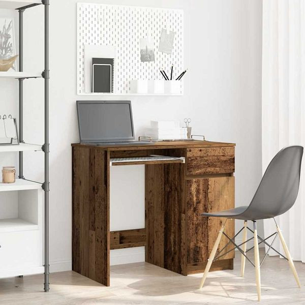 vidaXL Schreibtisch Altholz-Optik 86x49x76 cm Holzwerkstoff, 861830