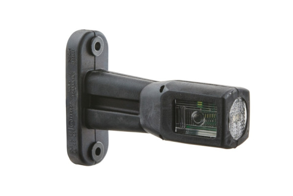 HELLA Umrissleuchte, LED, 12/24V, Kabel: 3000mm, Stecker: Flachstecker, rechts/seitlicher Anbau, 2XS 011 768-061