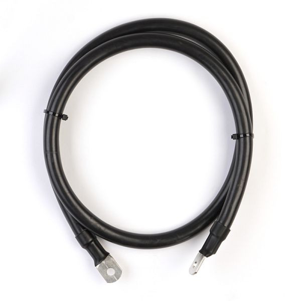 WATTSTUNDE Batteriekabel 70mm² M8/M8 130cm schwarz, 400-1277-24