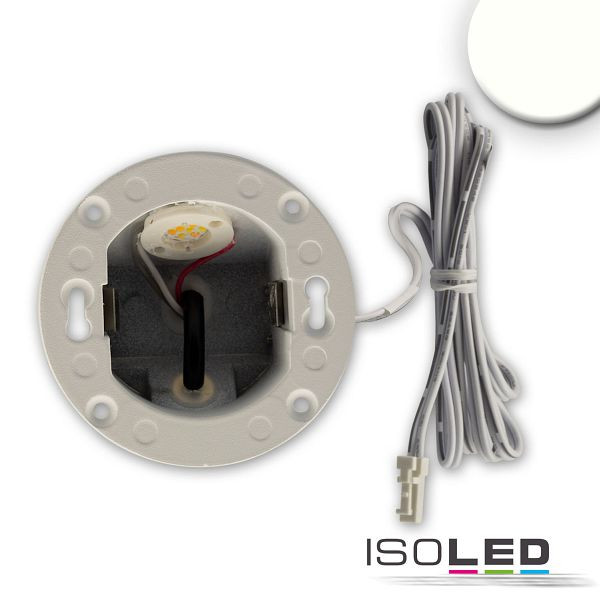 ISOLED LED Wandeinbauleuchte Sys-Wall68 MiniAMP 24V, 3W, 4000K, mit Einputzdose (exkl. Cover), 114683