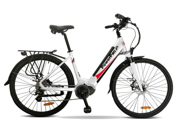 PowerPac Elektrofahrrad Mittelmotor Citybike 26" Modell 2021, CB2022