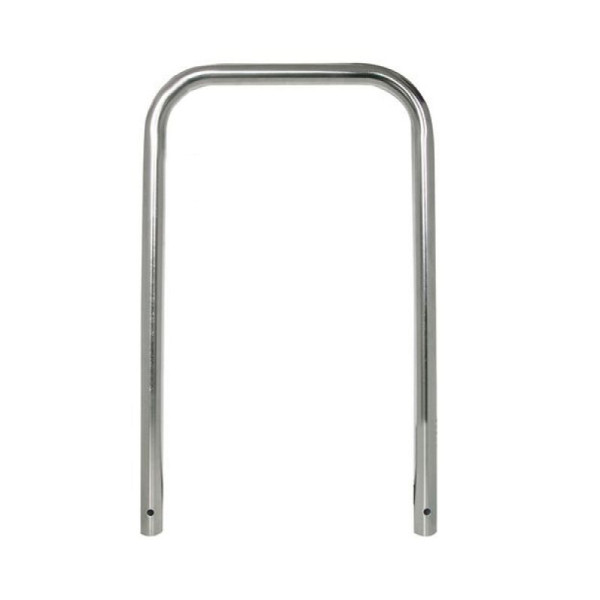 Stein HGS Anlehnbügel/Absperrbügel, 800mm/ohne Querholm, zum Einbetonieren, Gesamthöhe 1200 mm, 449.09