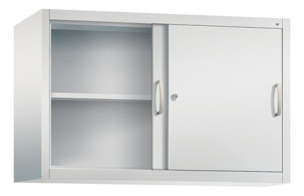 C+P Aufsatzschrank Acurado, H790xB1200xT400mm, Farbe: Lichtgrau, Bügelgriff, 2 OH, 2045-00 S10084