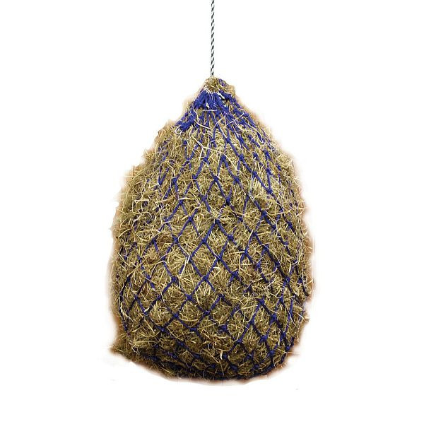 Growi Heunetz engmaschig, Farbe: blau, Maschen 5x5cm, für 4,5 kg Heu, 10058896