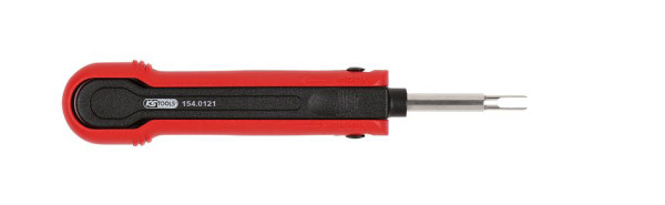 KS Tools Entriegelungswerkzeug für Flachstecker/Flachsteckhülsen 2,8 mm (AMP Tyco MCP), 154.0121