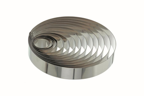 Schneider Tortenring Edelstahl, Ø 140 mm, Höhe 60 mm 1,5 mm, 164140