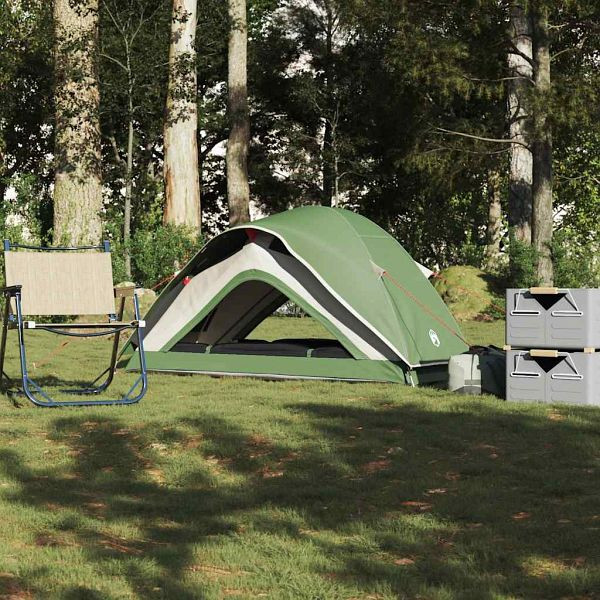vidaXL Campingzelt 1 Person Grün Wasserfest, 4009542, 8721102657801