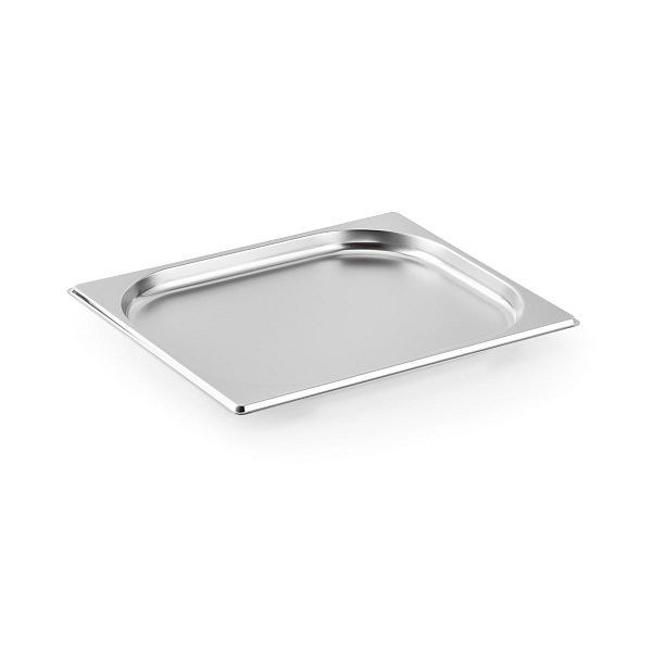 Vaiotec TOPLINE Gastronorm-Behälter GN 1/2 - 20 mm, Edelstahl AISI 304, 32,5x26,5x2 cm, 10617