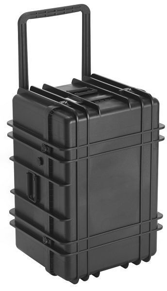 Underwater Kinetics UK 1627 Wasserdichter Polypro Koffer mit Rädern, Noppen/Würfelschaum 686 x 460 x 404 mm, 505522