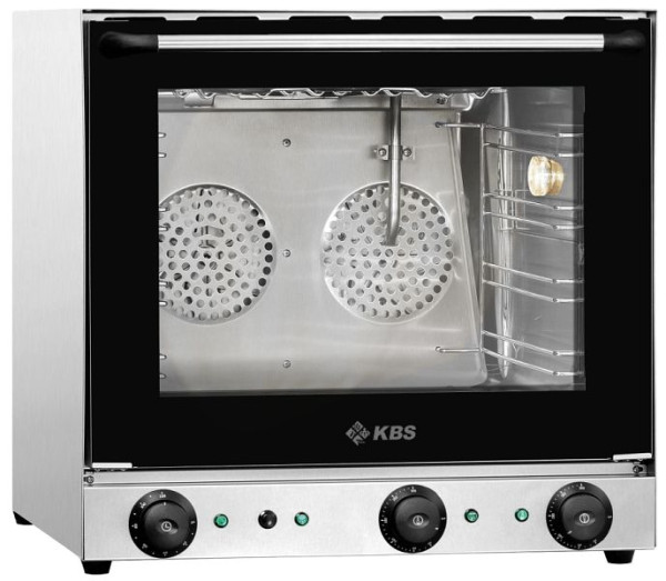 KBS Heißluftofen Premium 4,7 kW mit Beschwadung 4 Bleche 430x320mm, 11112008