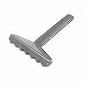 KBS Gerillter Schaber zur Reinigung von Bratplatten, für gerillte Bratplatten Power 650, 10209347