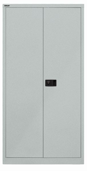Bisley Flügeltürenschrank Universal, 3 Fachböden, 4 OH, silber, E722A03355