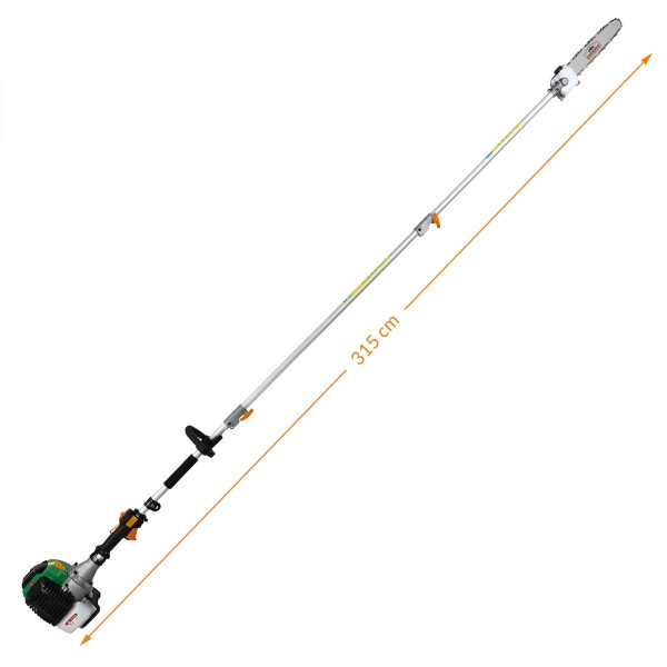DEUBA 5 in1 Garten Multiwerkzeug 3PS Benzinmotor Freischneider, 101541