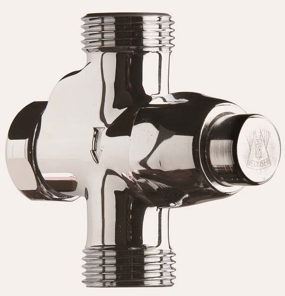 Benkiser Selbstschlussventil 5/8 Zoll x 5/8 Zoll, verchromt, mit Laufzeitregulierung (für Modell 6442611 - 6442629), 0610110