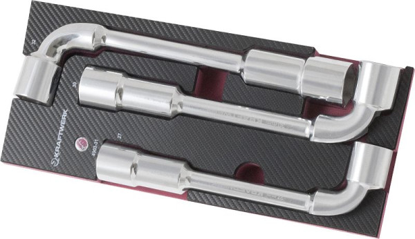 Kraftwerk 3-teilig EVA3 Pfeiffenkopfschlüssel-Satz 27-32 mm, 4903-31