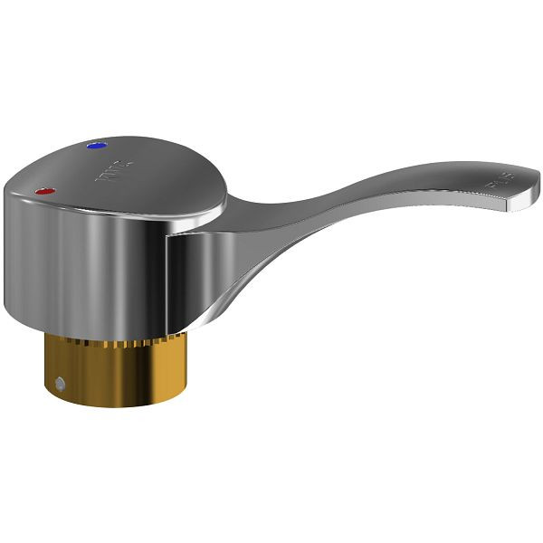 KWC Hebelkappe, komplett mit Betätigungshebel, Abdeckkappe und Stellaufsatz, zur Aquamix-Standbatterie, 2000105629, 7612982013034