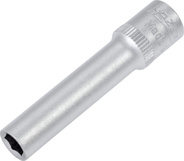 Hazet Steckschlüsseleinsatz, Sechskant, Vierkant hohl 6,3 mm (1/4 Zoll), 5.5 mm, Lange Ausführung Mit Rändelung, 850LG-5.5
