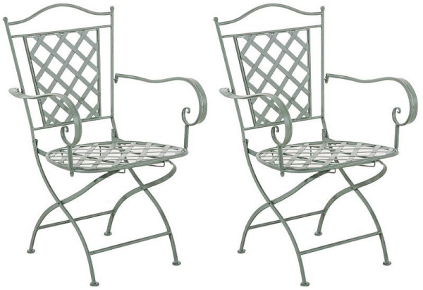 CLP 2er Set Stühle Adara, antik-grün, 322538, 4251756493707