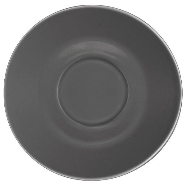 Olympia Cafe Untertassen grau 15,8cm, VE: 12 Stück, GL049