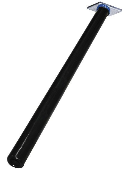 VARIOfit Tragarm, Länge: 595 mm, RAL 5010 enzianblau, mit Schrumpfschlauch, zsw-596.001