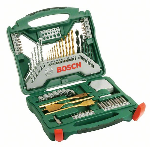 Bosch X-Line-Titanium Bohrer- und Schrauber-Set, 70-teilig, 2607019329