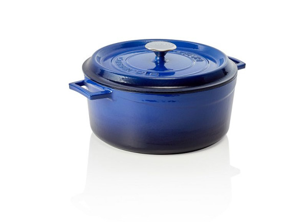 WAS Bräter Durchmesser oben 29 cm, Höhe 12,5 cm, blau, 363402028