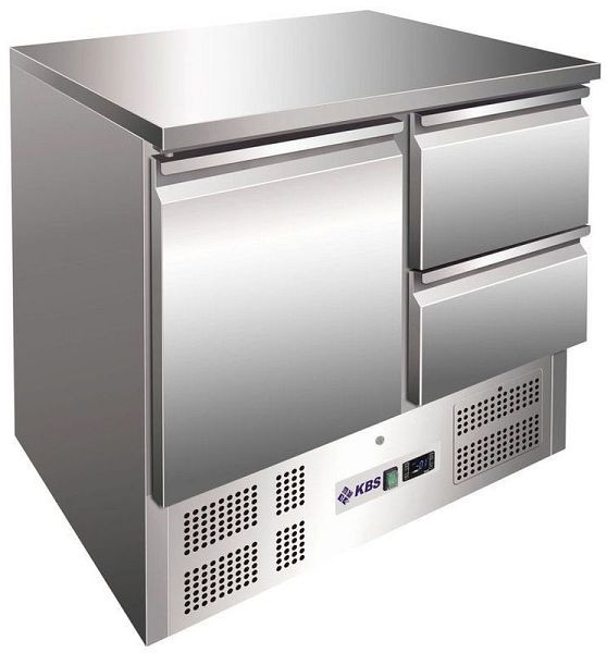 KBS Kühltisch KTM 202, mit einer Tür und zwei Schubladen, 343010