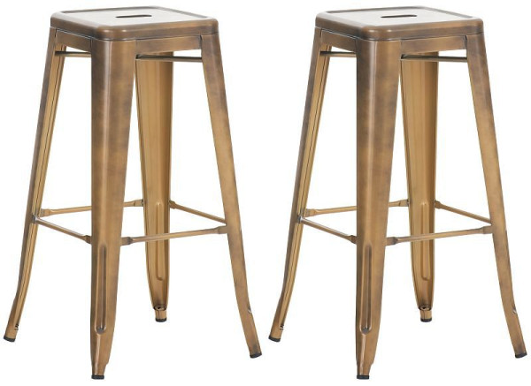 CLP Barhocker Joshua, gold, VE: 2 Stück, 307606, 4251563458630