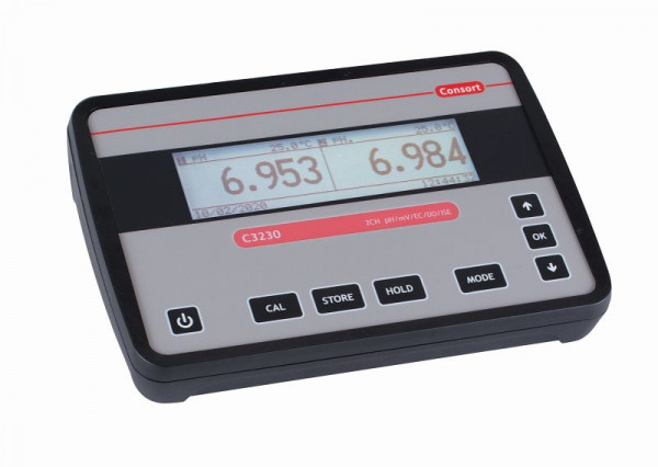 Consort C3210 Set Glas PH, Konfektioniertes Set zur pH-Messung, C3210P