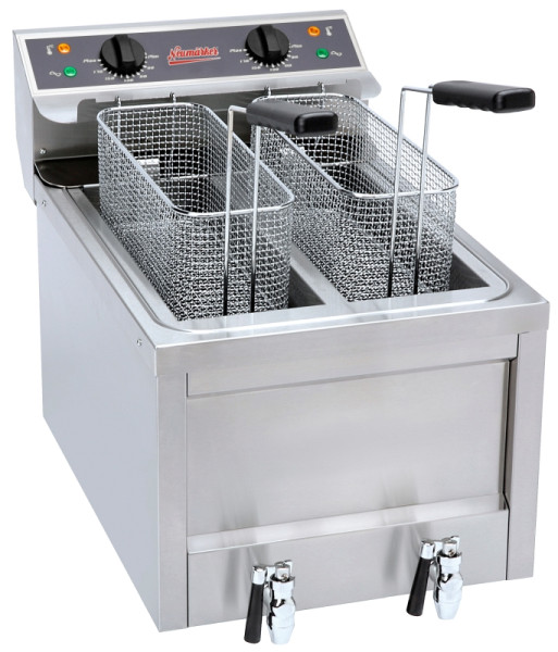 Neumärker Fritteuse Dual 2x 8 Liter, 05-50141, 4022955002805
