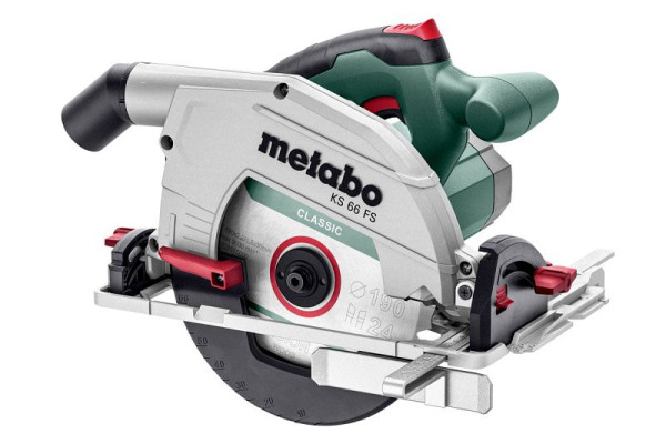 metabo Handkreissäge KS 66 FS Karton, für Führungsschienen, 601066000