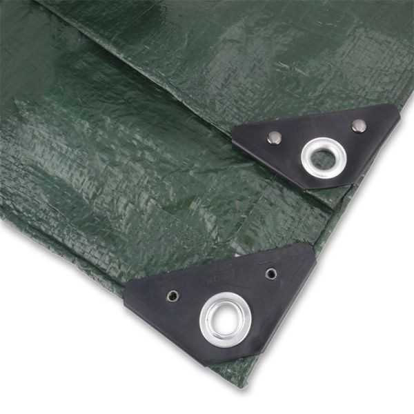 NOOR Abdeckplane Easy 90g/m² Gewebeplane Allzweckplane, Größe etwa 2 x 3m Farbe: grün, VE: 6m², 0450203090GR