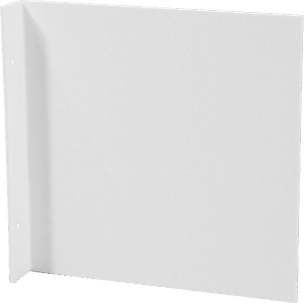 Moedel Fahnenschild blanko zur Wand- oder Deckenmontage, Kunststoff, 200x200 mm, 65760