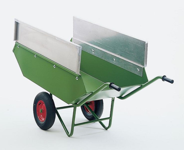 Growi Karrenaufsatz Aluminium, VE: 1 Paar, mit Schlossschrauben und Mutter, 10108000