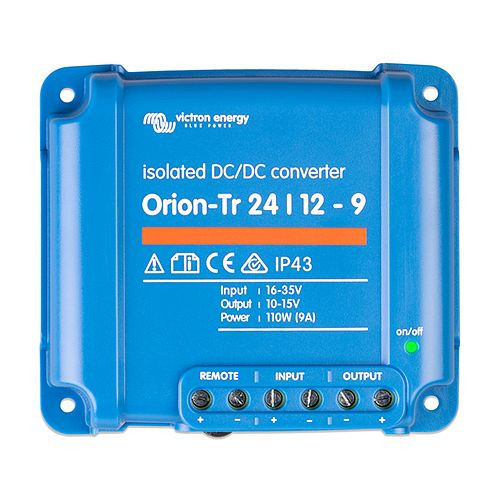 Victron Energy DC/DC Wandler Orion-Tr 24/12-9 iso, 1-67-009470, ORI241210110R