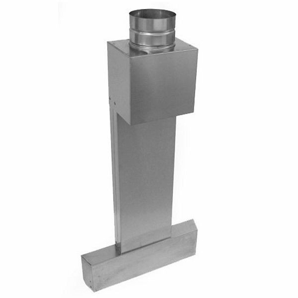 Mareno M1 Serie Schornstein mit Fallstromableiter, 60cm, M1-700/900, ACV6, 179.115