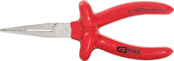 KS Tools 1000V Langbeck-Flachzange, 160mm, 117.1299, 4042146328309