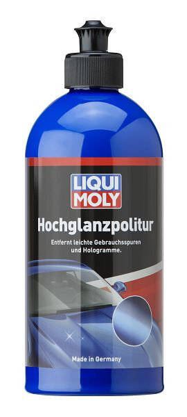 LIQUI MOLY Hochglanzpolitur, Flasche Kunststoff, VE: 0,5 Liter, 21762