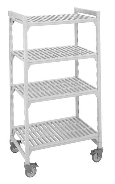 Cambro Camshelving® Premium, geschlitzte Mobileinheit, 50x108x179, MPMU51017V4PKG490