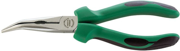 STAHLWILLE Flachrundzange mit Schneide Nr.6530 Länge 200 mm Kopf poliert 2K-Griffe, 65303200