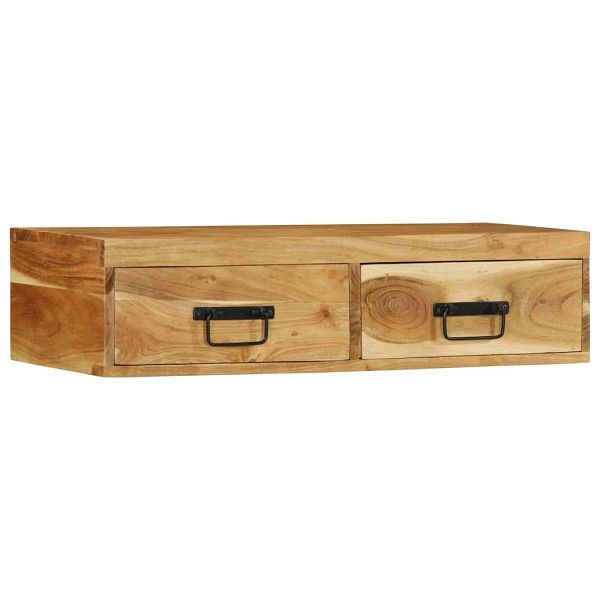 vidaXL TV-Wandschrank 80x30x19 cm Massivholz Akazie, 4017463