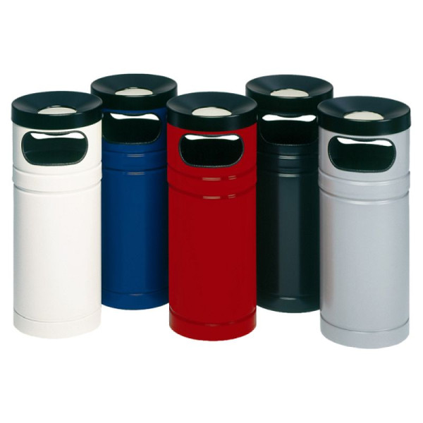 Stein HGS Abfallbehälter -Cubo Carla-, silber, 16255