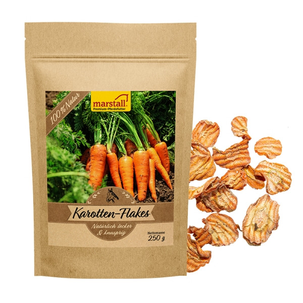 Marstall Karotten-Flakes 250 g Beutel, 80000676