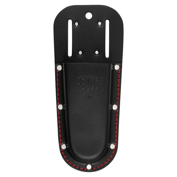 Felco Schwarzes Lederetui - Mit Schlaufe und Klammer, FELCO 910 Black